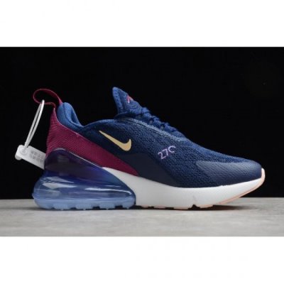 Nike Bayan Air Max 270 Mavi Koşu Ayakkabısı Türkiye - 38MG8LAK